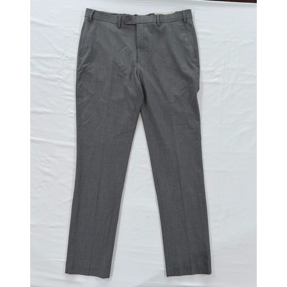Calvin Klein Jayden Pants Mens 36x32 Grey Skinny Fit Infinite Stretch NWT